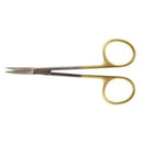 Veterinary dental Cislak Iris Curved Scissors, in tungsten carbide. Measurements: 4.50"/11.50 cm.