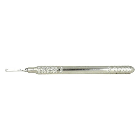 Shop online at Serona.ca for a variety of veterinary dental products such as the Cislak Featherweight (XL) Scalpal Blade Handle, made from stainless steel.