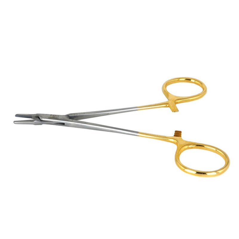 Shop online for the veterinary dental (premium version) Cislak Mini-Ryder Carbide Needle Holder, made from tungsten carbide. Available in 13cm, 15cm, & 18cm.