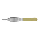 Shop online at Serona for the veterinary dental Cislak Adson-Brown Tissue Plier (7 x 7 teeth). Available for purchase in stainless steel & tungsten carbide.