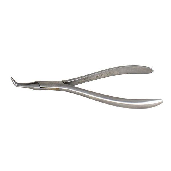 Shop online for the veterinary dental premium version Cislak Root Forceps (#4658), which are made from stainless steel and available for purchase at Serona.