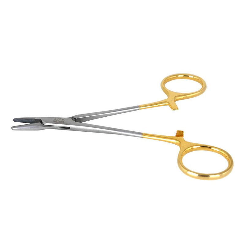 Veterinary dental Cislak Mayo-Hegar Needle Holder, in tungsten carbide.