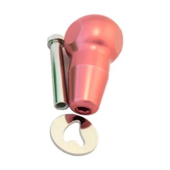 Veterinary dental Dentanomic Ergonomic Handle in pink. These Dentanomic handles are easy to grip.
