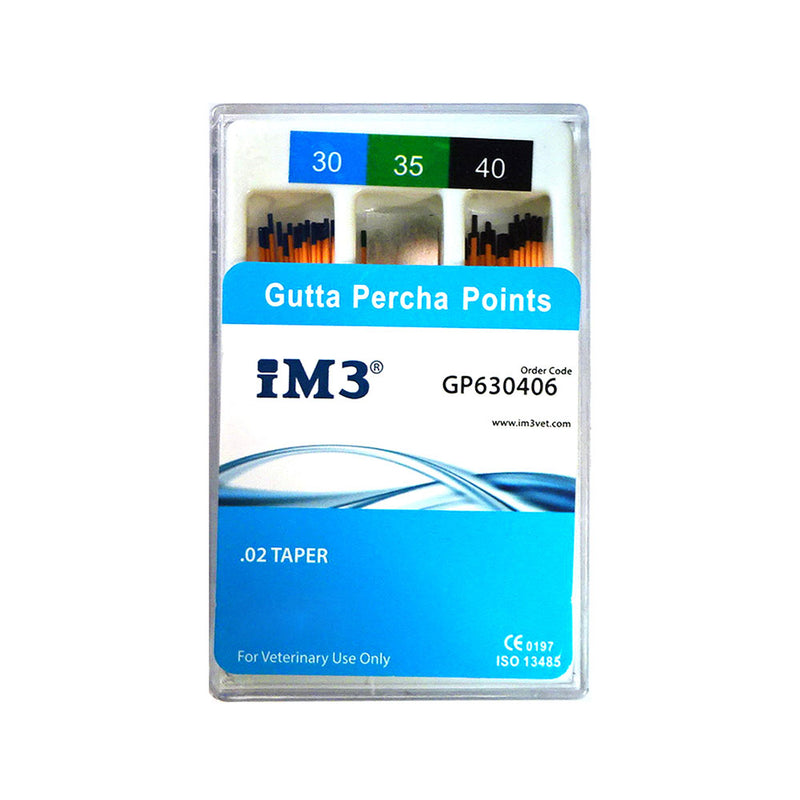 Gutta Percha Points - 60mm - ISO 30-40 - 60pcs