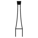 Shop online at Serona.ca for the veterinary dental Brasseler FG Inverted Cone Burs, which are available in various head sizes with a shank size of 19 mm.