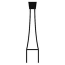 Shop online at Serona.ca for the veterinary dental Brasseler FG Inverted Cone Burs, which are available in various head sizes with a shank size of 19 mm.