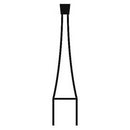 Shop online at Serona.ca for the veterinary dental Brasseler FG Inverted Cone Short Burs, which are available in various head sizes with a shank size of 19 mm.