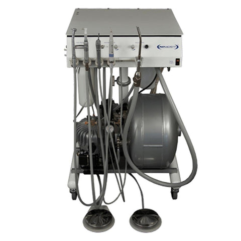 Shop online for the veterinary dental Inovadent VersaCart™, which features High & Low-Speed Handpieces, Air/Water Syringes, a JUN-AIR Compressor, and more!