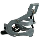 Veterinary Dental MAI AlumiSpec™ Equine Speculum constructed of lightweight aircraft aluminum which allows X-Rays to be taken without distortion and hands-free X-Rays. Has a net weight of 4 lbs.