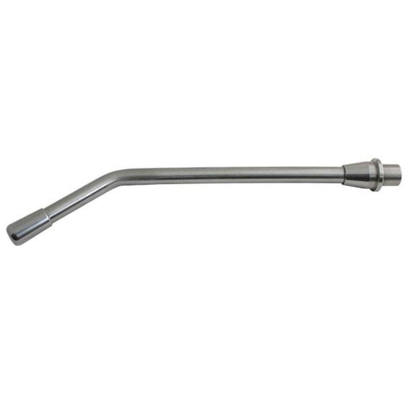 Veterinary dental nozzle with a long cattle drench. This nozzle is made with stainless steel and has a .280" ID. Available in a pack of 1 or 6.