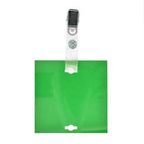Veterinary dental Write-Boards™ Cage Tags - 3" x 3" in green.