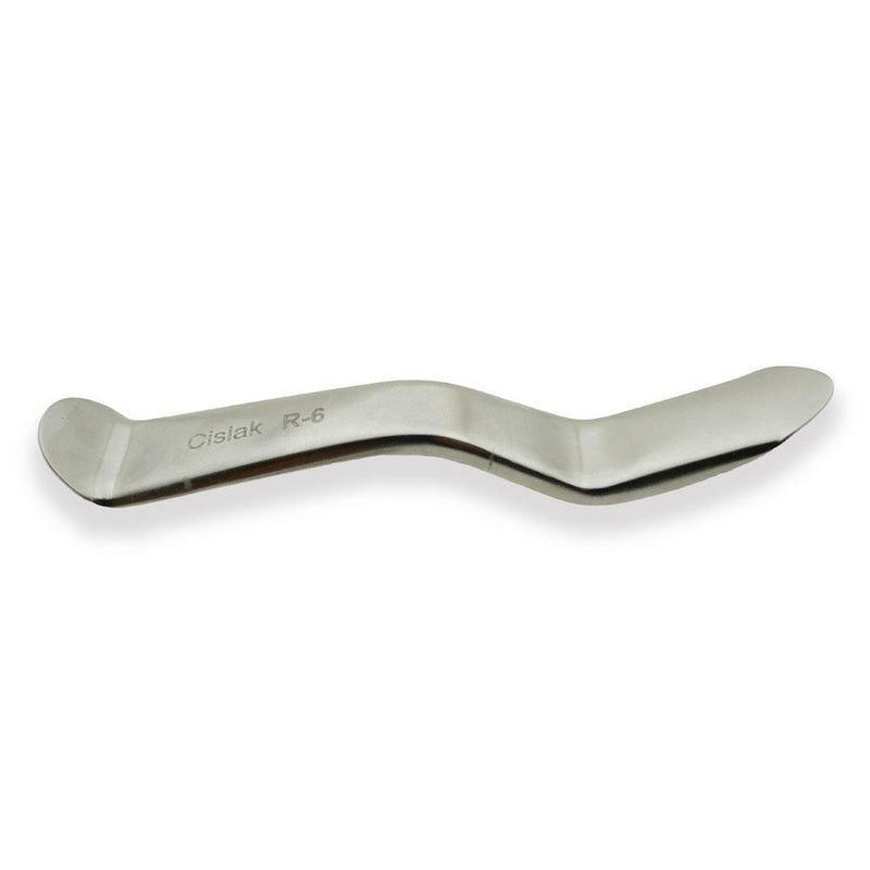 Shop online for the veterinary dental Cislak R-6 University of Minnesota Retractor, which is crafted from stainless steel and available for sale at Serona.