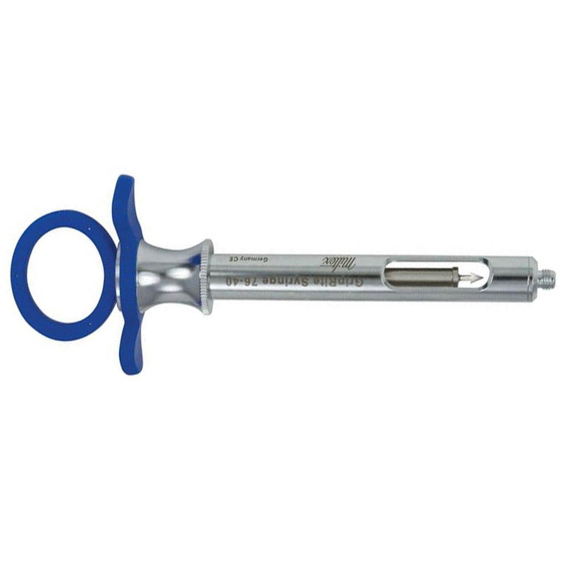 Shop online for the veterinary dental Griprite CW Aspirating Syringe, which comes with silicone covered handles & wings for comfort in petite and standard.