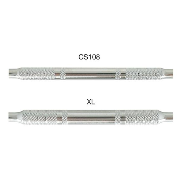 Veterinary dental Cislak DE Nebraska 128 Sickle Scaler, available in stainless steel.