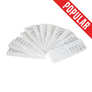 Serona Animal Health Veterinary Dental Bur Kit, equipped with 12 different burs, which are in a variety of different colours.