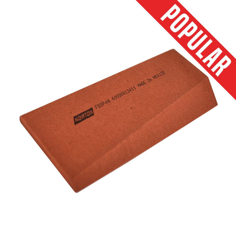 Veterinary Dental Serona Animal Health Sharpening Slip Stone, Fine Grit Red India, which is also a part of the Serona Sharpening Kit.