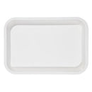 Shop online at Serona.ca for the veterinary dental Zirc Mini Antimicrobial Flat Tray, available in a variety of colours. Dimensions: 9-3/8" x 6-3/8" x 7/8".