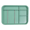 Shop online at Serona.ca for the veterinary dental Zirc B-Lock Antimicrobial Divided Tray (holds 12 instruments), available for sale in a variety of colours.