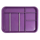 Shop online at Serona.ca for the veterinary dental Zirc B-Lock Antimicrobial Divided Tray (holds 12 instruments), available for sale in a variety of colours.