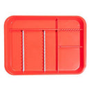 Shop online at Serona.ca for the veterinary dental Zirc B-Lock Antimicrobial Divided Tray (holds 12 instruments), available for sale in a variety of colours.