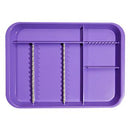 Shop online at Serona.ca for the veterinary dental Zirc B-Lock Antimicrobial Divided Tray (holds 12 instruments), available for sale in a variety of colours.