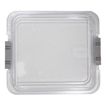 Shop online at Serona.ca for the veterinary dental Zirc Procedure Tub Tray Cover, which is clear as well as locking. Dimensions: 12-5/8" x 11-1/4" x 1-7/16".