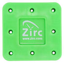Veterinary dental Zirc Antimicrobial Bur Block with 8 holes.