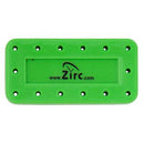 Veterinary dental Zirc Antimicrobial Bur Block with 14 holes.