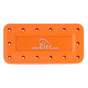Veterinary dental Zirc Antimicrobial Bur Block with 14 holes.