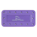 Veterinary dental Zirc Antimicrobial Bur Block with 14 holes.