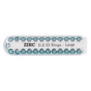 Shop online at Serona for the veterinary dental Zirc EZ ID Ring Pack (25/pkg), which is autoclavable. Available for purchase online in a variety of colours.