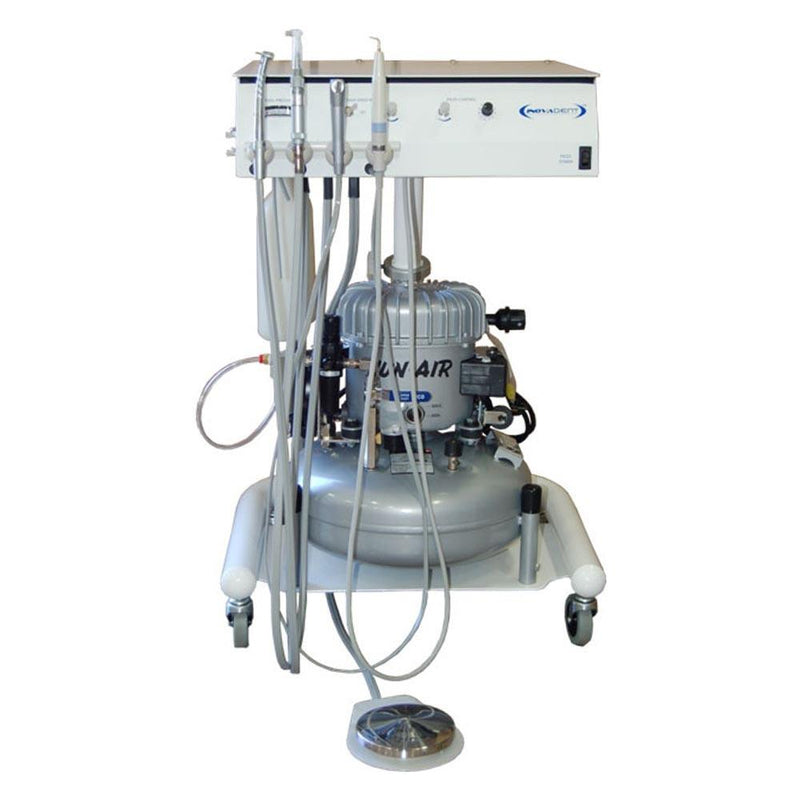 Shop online for the Inovadent™ High-Speed Veterinary Dental Cart, which is an all-in-one system offering all essential handpieces for small animal dentistry.