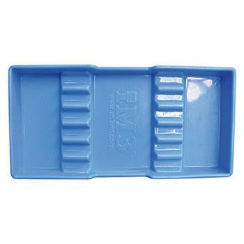 Shop online for the veterinary dental iM3 Small Autoclavable Instrument Tray. Small, blue plastic tray with dividers. Dimensions: 95mm x 195mm (3 ¾" x 7 ¾").