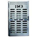 Shop online for the veterinary dental iM3 Instrument Cassette in size Medium. This holder is made out of stainless steel with closure and silicone inserts