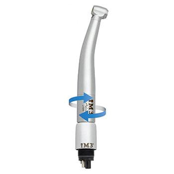 Shop online for the veterinary dental iM3 Advantage LED high speed (400,000 rpm) handpiece & swivel with an inbuilt generator that creates LED light in the mouth.
