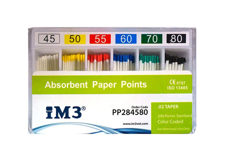 Paper Points - 28mm - ISO 45-80 - 200pcs